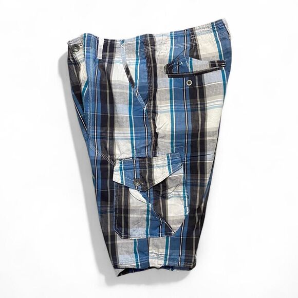 y2k 2000s Helix plaid shorts - Picture 2 of 4